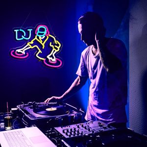 <b>Dj</b> Letreros Neon LED dimmable USB powered ambient <b>light</b> store window decoration <b>light</b> street indicator <b>light</b> landscape <b>light</b> 5V - Product Image 4