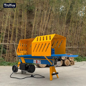 Fendeuse à <span class=keywords><strong>bois</strong></span> électrique horizontale <span class=keywords><strong>de</strong></span> 8 tonnes avec protection <span class=keywords><strong>de</strong></span> sécurité 220V pour le traitement du <span class=keywords><strong>bois</strong></span> <span class=keywords><strong>de</strong></span> <span class=keywords><strong>chauffage</strong></span> à la maison et au jardin - Product Image 4