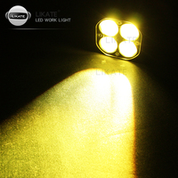 LKT HOT SELL Led 40w Barre lumineuse de travail à encastrer pour voiture camion tout-terrain bateau 4wd Atv Spot Beam Led Pods Driving Fog Light