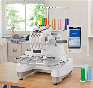 Máquina de Bordar Computarizada de Alta Velocidad de Una Cabeza <span class=keywords><strong>Brother</strong></span> <span class=keywords><strong>PR655</strong></span> para Ropa, Zapatos, Máquina de Bordar Industrial - Product Image 6