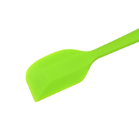 Spatule en silicone 579 avec revêtement en fer, fournisseur chinois, petit format, outils de cuisson en silicone de qualité alimentaire, ensemble de spatules de cuisine en silicone