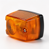 Feu de signalisation latéral halogène pour tracteur, IP65, DC12V, boîtier PC, fixation 2 vis, indicateur ambre, machines agricoles XYAL/OEM