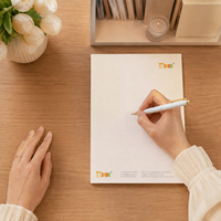 Bloc de Notas Personalizado Liushun con Encuadernación Cosida, Cubierta Personalizada, Papel Grueso Premium, 80 Hojas, Marketing Empresarial