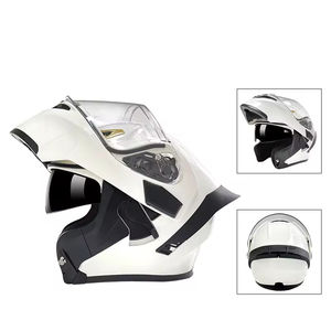 <span class=keywords><strong>Casque</strong></span> de <span class=keywords><strong>caméra</strong></span> universel à double objectif pour vélo <span class=keywords><strong>moto</strong></span> Protection intégrale ABS tous temps - Product Image 6