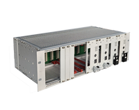 RDEKONO 3U Boîtier de sous-rack blindé avec joints, panneau latéral perforé personnalisé pour centre de données, informatique, télécommunications, usine