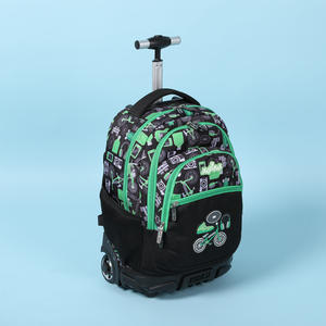 Sacs d'école <span class=keywords><strong>à</strong></span> roulettes pour enfants, joli sac <span class=keywords><strong>à</strong></span> dos léger, avec personnage de dessin animé, pour garçons et filles, <span class=keywords><strong>à</strong></span> bas prix - Product Image 3