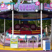 Manège Rotatif Passionnant pour Parc d'Attractions Commercial, Équipement de Divertissement Intérieur/Extérieur, Disco Tagada