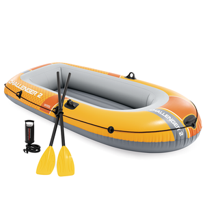 <span class=keywords><strong>Intex</strong></span> 68367 <span class=keywords><strong>Challenger</strong></span> <span class=keywords><strong>2</strong></span> ensemble <span class=keywords><strong>bateau</strong></span> de pêche <span class=keywords><strong>gonflable</strong></span> en caoutchouc, Kayak <span class=keywords><strong>gonflable</strong></span> à Double dérive - Product Image 1