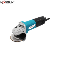 KONSUN Meuleuse d'angle modèle 801 à vente chaude, 100 mm (4 po), 800 W, haute puissance, diamètre de la meule 180/230 mm, bricolage et usage domestique, 220 V