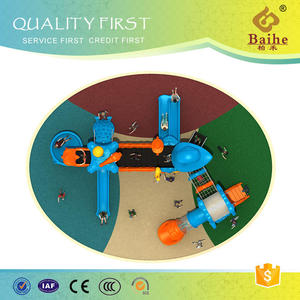 Lớn trẻ mới biết đi sân chơi ngoài trời vui chơi giải trí công viên thiết bị với nhựa Slide cho trẻ em giải trí - Product Image 3