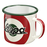 350ml 500ml Sublimation colorée Camping Qualité garantie Logo personnalisé Tasse de camp en émail pour café