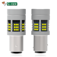 Ampoule LED G-View 1157 BAY15D Canbus blanche avec ventilateur P21/5W 1157A 1157NA LED Feux de jour Clignotants Feux de freinage