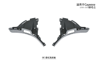 Guardabarros Delantero Original para Porsche Cayenne 9Y0.1 2018 2019 2020 2021 2022 2023, 9Y0825317D OK1 9Y0825318D OK1