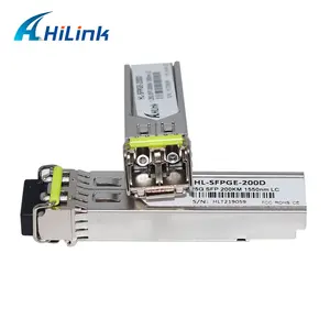 Langstrecken 1.25G Duplex LC 1000Base-ZX SFP 1550nm 200KM GLC-ZX-SM-200