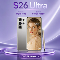 Smartphone Android 15 S26 Ultra 7,3 pouces en promotion, débloqué 4G/5G, double carte, écran HD 108MP, processeur Deca Core, version espagnole