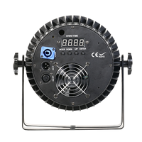 Projecteur LED PAR QSE Lighting 54*3W haute luminosité en aluminium moulé sous pression, lumière de lavage RGBW, contrôle DMX512, température de couleur 2800K-8500K