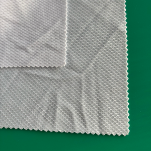 Vải thun thể thao lưới mắt chim <span class=keywords><strong>100</strong></span>% <span class=keywords><strong>polyester</strong></span> bán buôn, nhẹ, thoáng khí, dùng cho quần áo thể thao và váy - Product Image 2