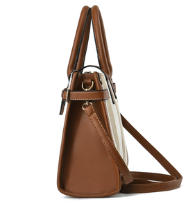 Sac fourre-tout rétro décontracté pour femme, sac fourre-tout en toile de haute qualité avec fermeture éclair, sac à bandoulière tendance pour femme, sac fourre-tout - Product Image 3