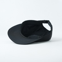 Casquette de camping non structurée à 5 panneaux, taille personnalisée, logo personnalisé, bord et couleur personnalisés, tissu en nylon, casquettes de sport unisexes