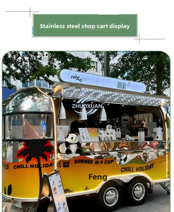 Carrito de Comida Móvil con Diseño Integrado, Cocina Completa Personalizada para Venta de Snacks y Helados - Product Image 5