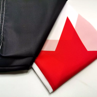 Promotion d'usine : Drapeau sur mesure, Drapeau syrien personnalisé 3*5 pieds, Écharpe personnalisée, Drapeau à agiter à la main