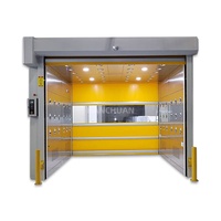 Cabine de douche d'air électronique 380V en acier inoxydable avec interverrouillage pour atelier de purification et dépoussiérage