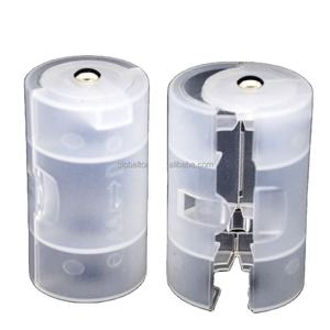 <span class=keywords><strong>UM</strong></span>-3 إلى <span class=keywords><strong>UM</strong></span>-1 حافظة بلاستيكية لمحول البطارية 1AA إلى 1D حجم حامل البطارية صندوق تخزين حافظة بطارية 1.5 فولت - Product Image 4