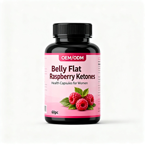Capsules OEM Marque Blanche pour Ventre <span class=keywords><strong>Plat</strong></span> : Kétones de Framboise – Capsules Santé pour Femmes - Product Image 1