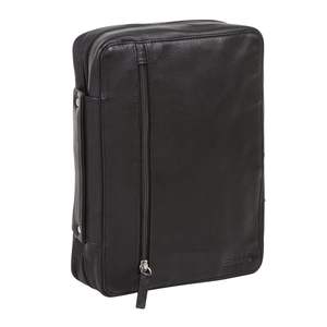 Bolsa de Almacenamiento para Libros de Cuero Genuino, Bolsa de Transporte para Biblia, Bolsa para Libros de Oración, Funda Protectora para Escrituras - Product Image 2