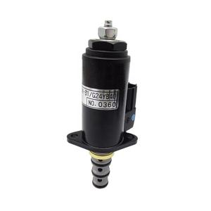 KWE5K-31/G24YB40 วาล์วโซลินอยด์โรตารี่สำหรับรถขุด SK200-5 SK200-6 YN35V00021F1 - Product Image 1