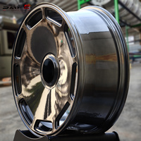 Rines de Aleación Forjados con Acabado Pulido y Cepillado, Estilo Retro con Ventanas, 19, 20, 21 Pulgadas, 5x112, Clásicos para Mercedes