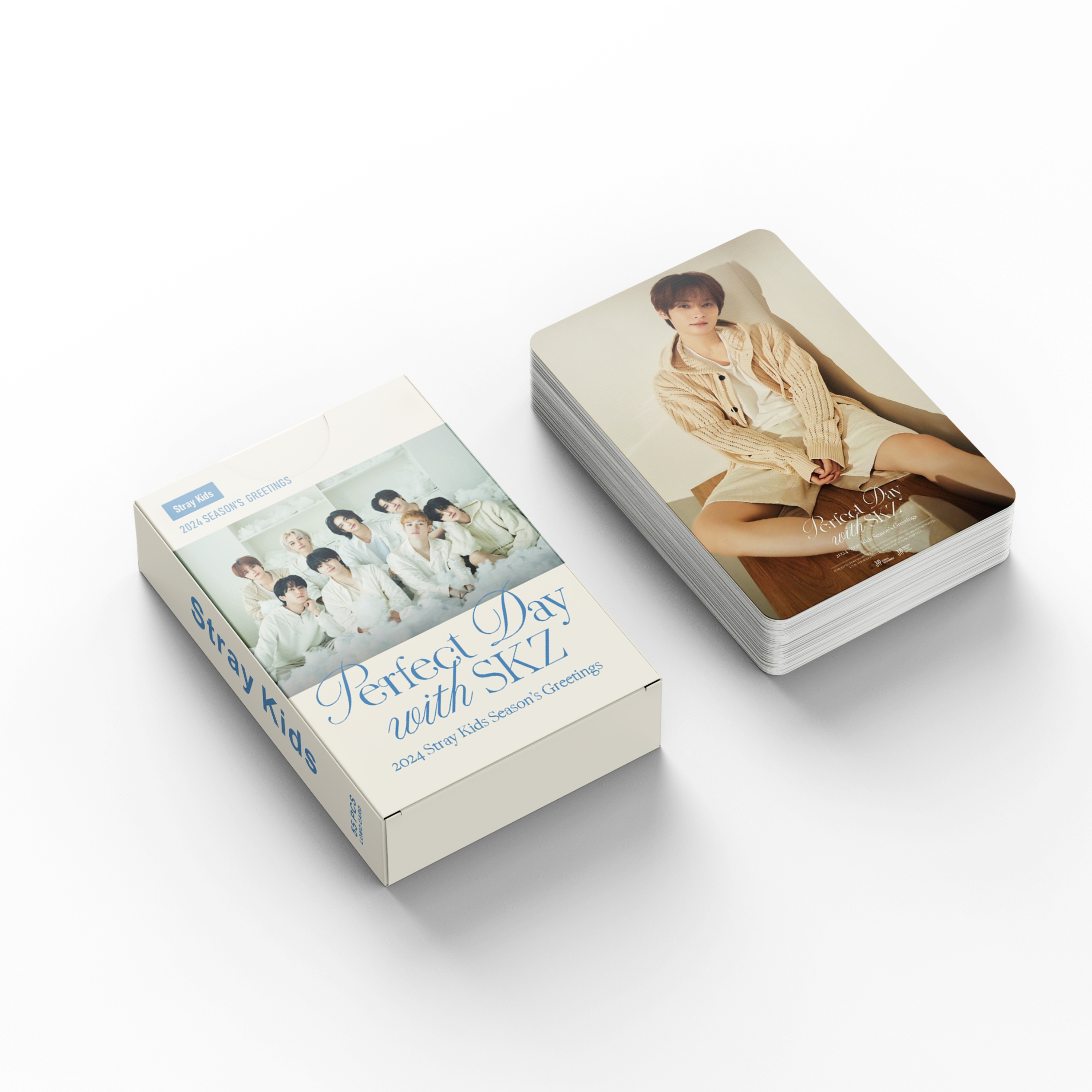 KPOP Idol 55pcs/caixa Stray Kids 2024 Season's Greetings Perfect