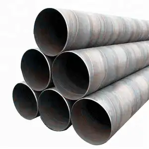 ASTM A36 Large Diameter LSAW SSAW ERW steel pipe API 5L 5CT sch 40 carbon steel spiral straight welded tube pipe