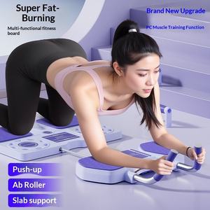 BunnyHi JFB015 Équipement d'exercice musculaire réglable <span class=keywords><strong>pour</strong></span> adultes, entraîneur abdominal portable intelligent <span class=keywords><strong>pour</strong></span> la maison, planche de pompes - Product Image 2