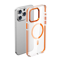 Coques de téléphone magnétiques mates dépolies antichoc avec dos semi-transparent anti-traces de doigts pour iPhone 17 16 15 14 Pro Max