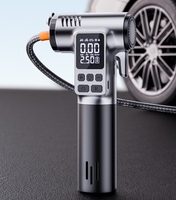 Pompe à air numérique sans fil avec fonction de coupe-vitre 150 psi Gonfleur de pneu de voiture Compresseur d'air portable