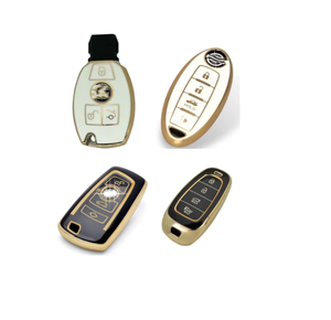 OT selling-funda para llave de coche, accesorio para llave dorada - Product Image 1