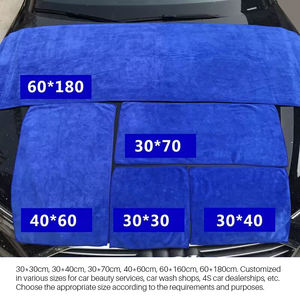 超吸収性多目的テリーマイクロファイバークリーニングクロス洗える速乾性布巾車用マイクロファイバータオル - Product Image 4