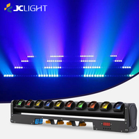 Jc 10*15w Led Faisceau Tête Mobile Matrice Lumière Scène Partie Rgbw 4in1 Led Matrice Faisceau Lumières pour Night Bar Dj Club