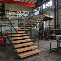Fabricant d'origine, usine directe, OEM, ODM, concepteur de villas résidentielles, projet d'escalier sur mesure