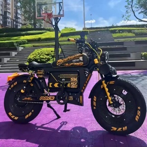 Trottinette Électrique Muma TDM009Z (Entrepôt US) Antidérapante 3000W, Vitesse 65km/h sur Routes Urbaines, Autonomie 80km, Conception Assistée par la Puissance Améliorée - Product Image 5