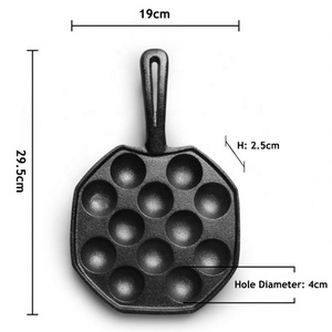 Poêle à <span class=keywords><strong>Takoyaki</strong></span> et <span class=keywords><strong>Takoyaki</strong></span> à 12 cavités, petite boule, poêle à pâtisserie, outils de cuisine à domicile,, livraison directe - Product Image 2