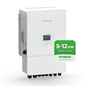 SunArk Three Phase 12Kw Italy Solar Inverter 12000Watt Battery Inverter For Home