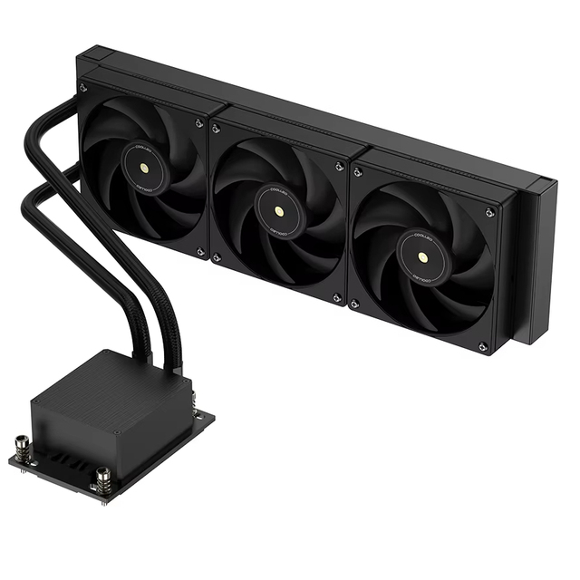 Integrated Water-Cooled Server Radiator 360 CPU Cooler 4PIN Power Interface Copper Fan for 4189/4677/3647/SP5/SP3 Processors
