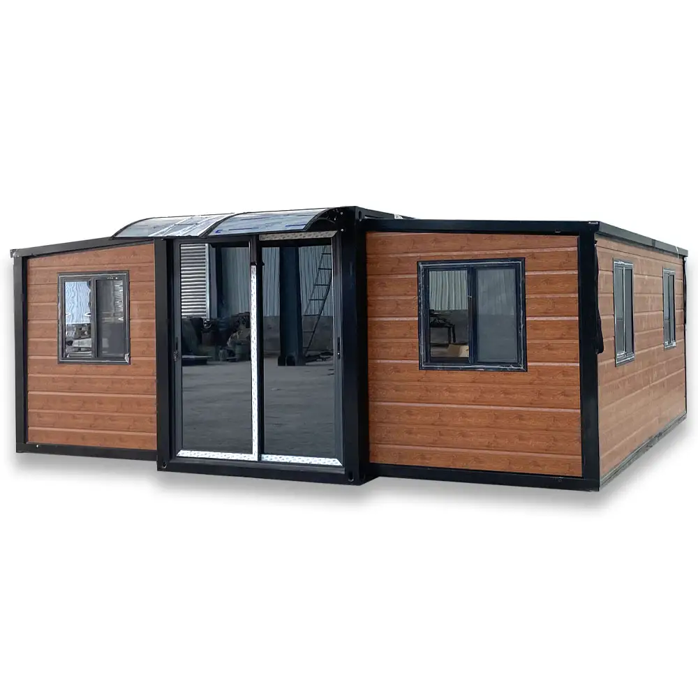 20Ft Australia Eco Friendly Light Steel Prefab Container Tiny Villa With Kitchen And Bathroom Expandable Portable Mobile House