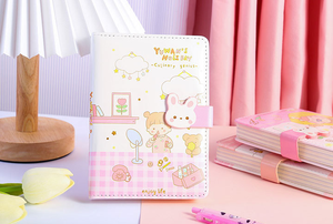 Großhandel umwelt freundliche Tagebuch Notizbuch kawaii süße Kinder <span class=keywords><strong>Anime</strong></span> Schüler Cartoon Kaninchen Notizbuch - Product Image 6