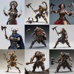 Fabricante personalizado arte juguete vinilo plástico estatua figura vinilo articulado 3D figura de acción con suministro directo de fábrica colección - Product Image 3