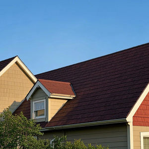 Asie 2025 <span class=keywords><strong>Bardeaux</strong></span> d'asphalte à trois onglets Meilleurs <span class=keywords><strong>bardeaux</strong></span> de toiture <span class=keywords><strong>Bardeaux</strong></span> bitumineux modernes de marque pour maisons Mélange de couleurs dégradées rouge - Product Image 4