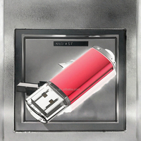 Flash Drive USB 2.0 OEM, Flash Drive logam baru 1/2/4/8/16/32/64/128/256Gb dengan harga kompetitif