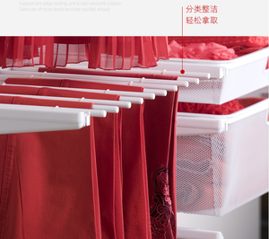 Meuble de garde-robe moderne, placard coulissant, porte-<span class=keywords><strong>pantalon</strong></span>, porte-<span class=keywords><strong>pantalon</strong></span>, organisateur de garde-robe - Product Image 4